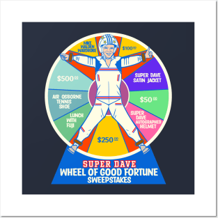 SUPER DAVE Wheel of Good Fortune Posters and Art